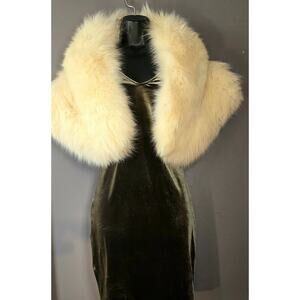 Vintage Garland's St. Louis, White Fox Fur Wrap